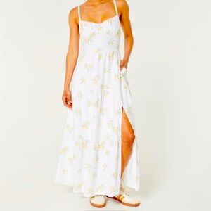 Line blend open back dress